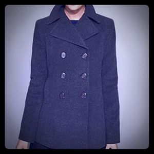 Gray Kenneth Cole Pea Coat